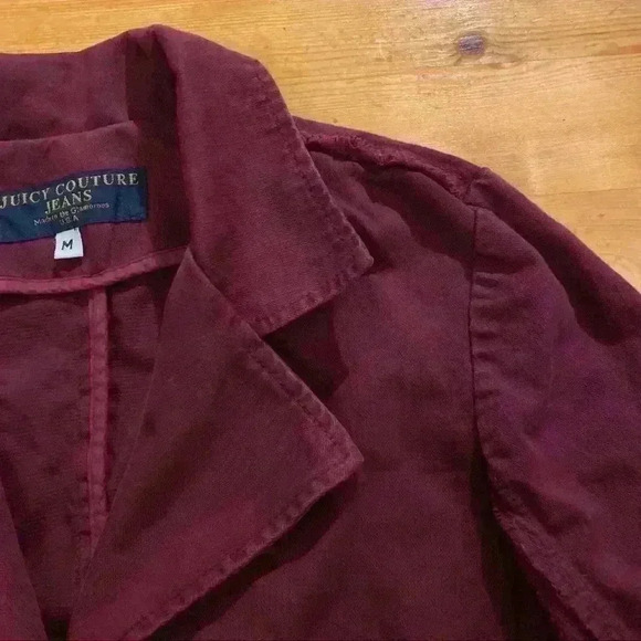 Juicy Couture 3 button jacket - Picture 4 of 10